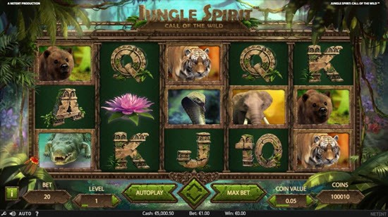 Jungle Spirit NetEnt